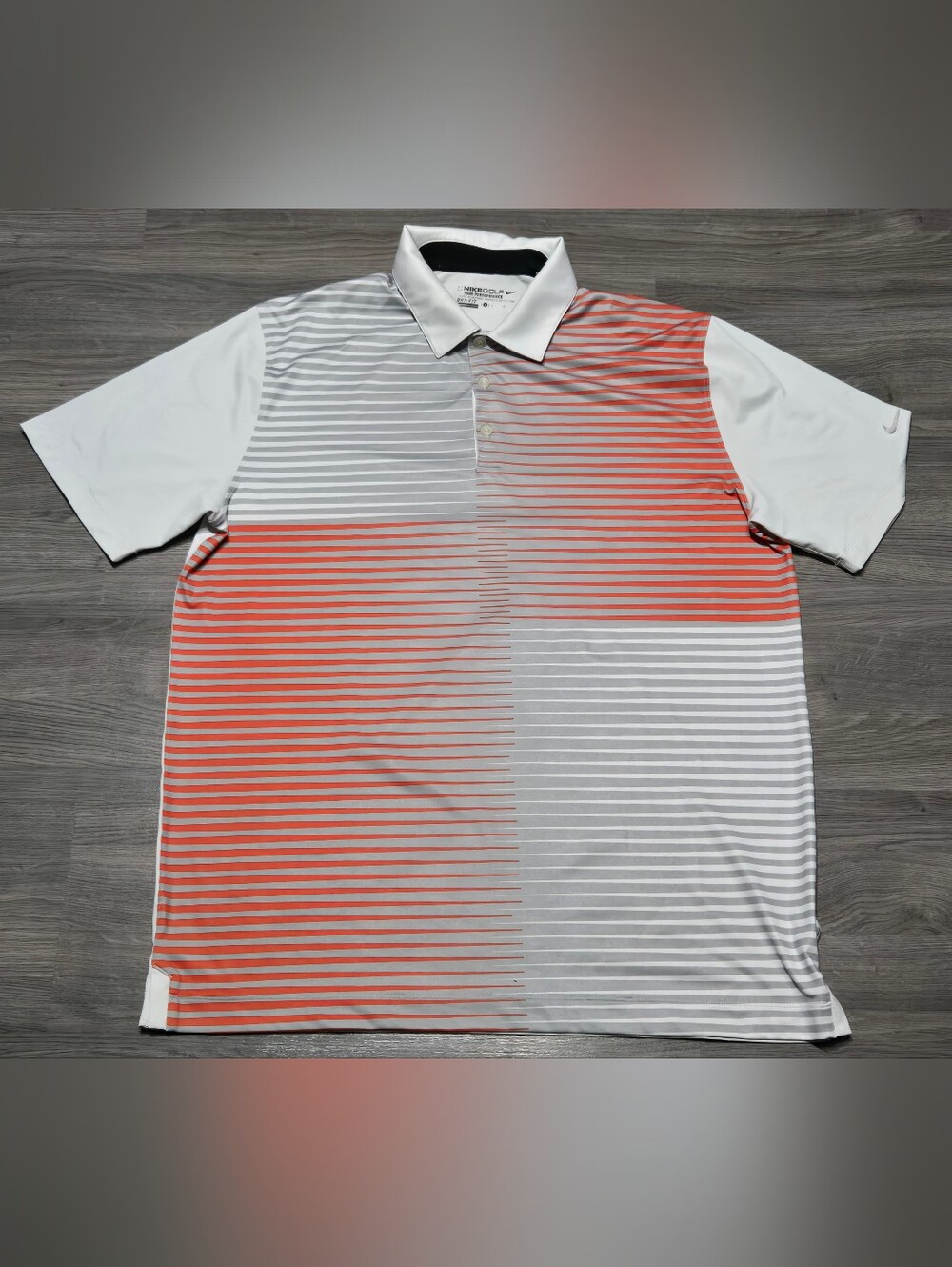 Nike Mens Golf Polo Dri-Fit Mens Large Tour Performance
